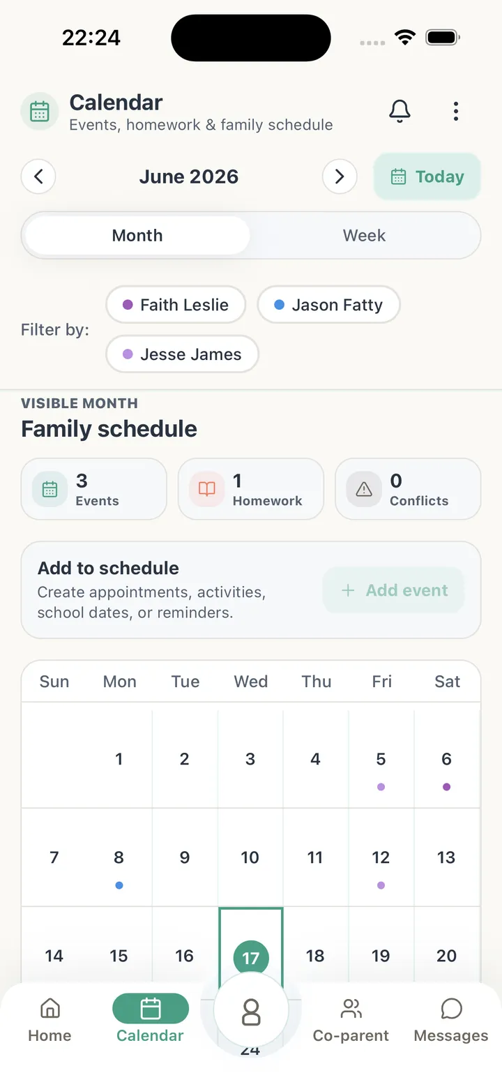 Tutola family care exchange screenshot placeholder