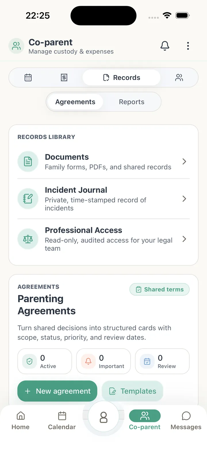 Tutola family incident journal screenshot placeholder